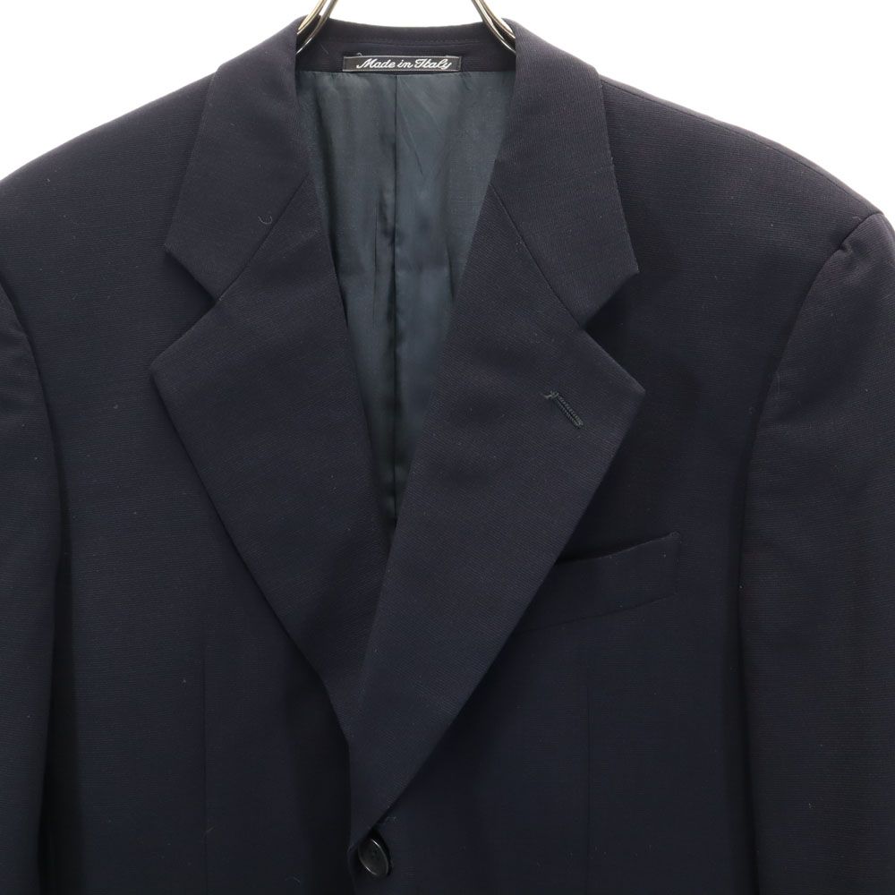 ジョルジオアルマーニ コレツィオーニ イタリア製 テーラードジャケット 46 ネイビー GIORGIO ARMANI LE COLLEZIONI ブレザー メンズ ジョルジオアルマーニ コレツィオーニ イタリア製 テーラード