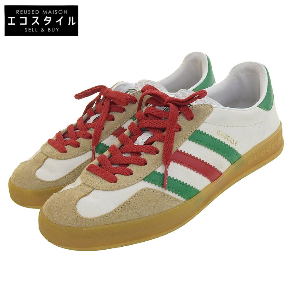 グッチ×アディダス　スニーカー 未使用】グッチ アディダス Torsion ZX8000 GG柄 - メルカリ