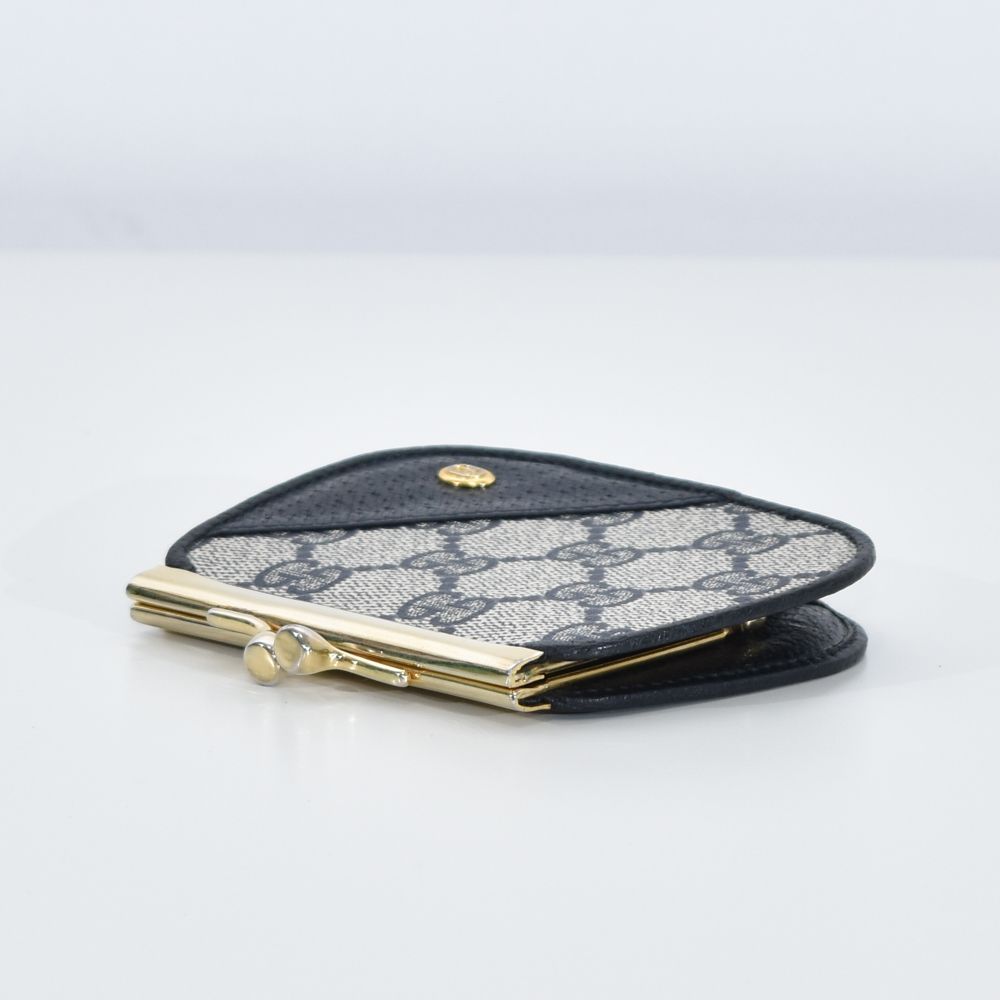 中古USED GUCCI コインケース GGスプリーム がま口 GG柄 18904