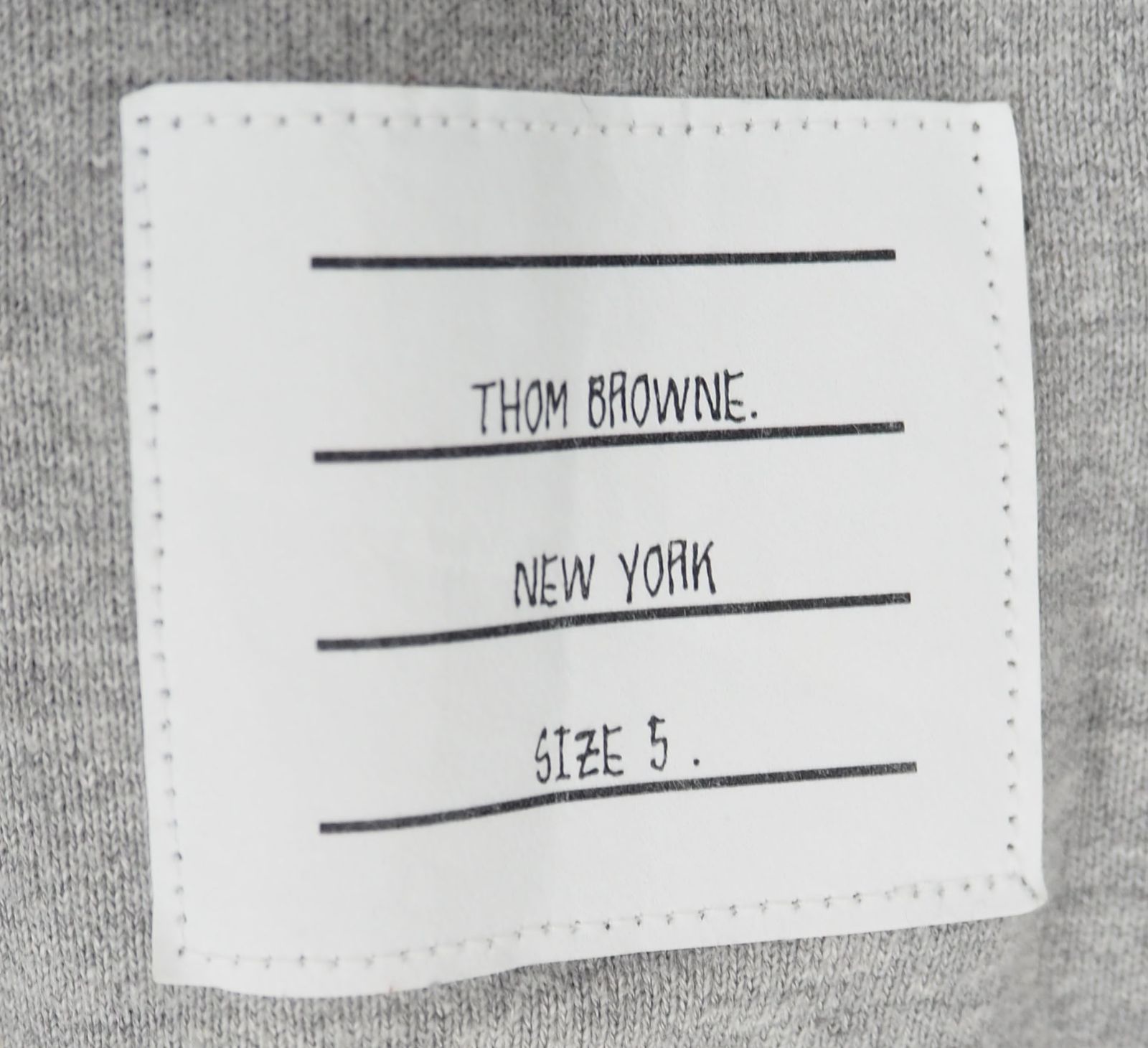 THOM BROWNE/トムブラウン 4bar スウェットトレーナー サイズ5 MJT021H  