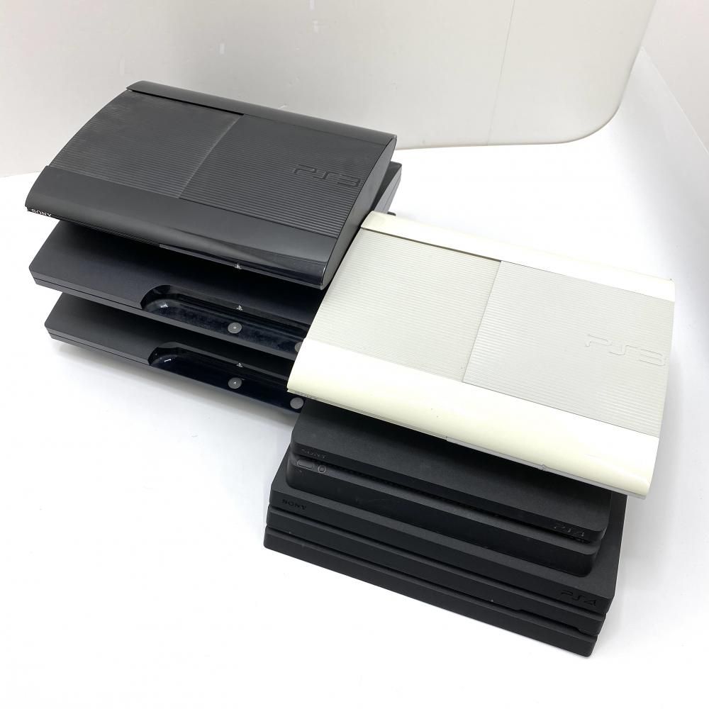【中古】本体S）【ジャンク】PS4 PS3本体 計6台まとめ 動作未確認となります。[95]