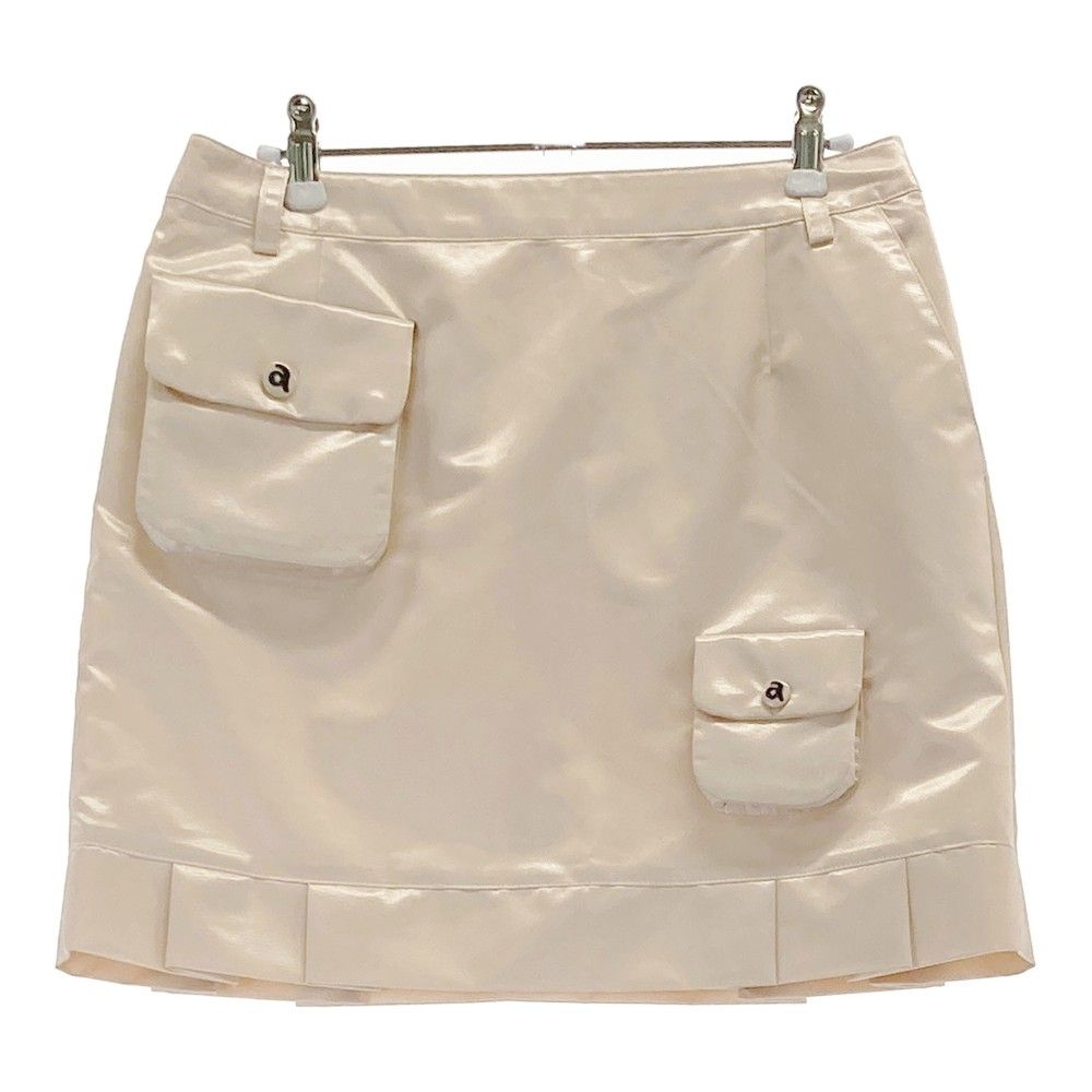 サイズ 40 ARCHIVIO アルチビオ 2025年モデル 裏地付 スカート ベージュ系 240101386820 ゴルフウェア レディース ストスト