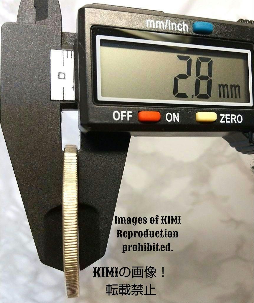 1 クラウン白銅貨 直径38.3mm マン島 エリザベス2世 大型コイン