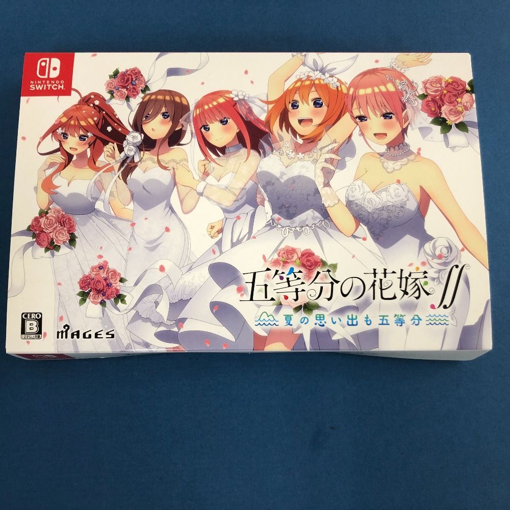 02w01520 Nintendo Switch 五等分の花嫁∬ ～夏の思い出も五等分～ 限定版 ゲームソフト 【中古品】 - メルカリ