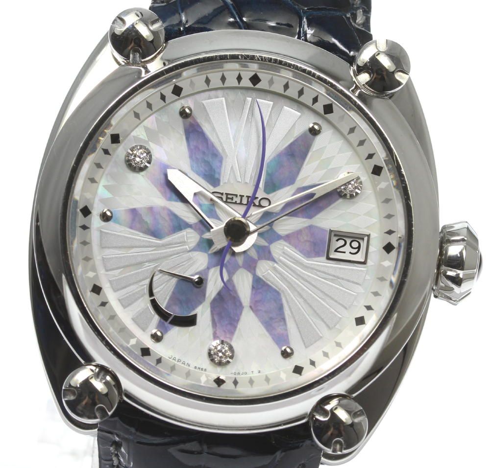 セイコー SEIKO SBLA097|5R65-0AL0 ガランテ パワーリザーブ スプリングドライブ メンズ 箱 保証書付き_592070