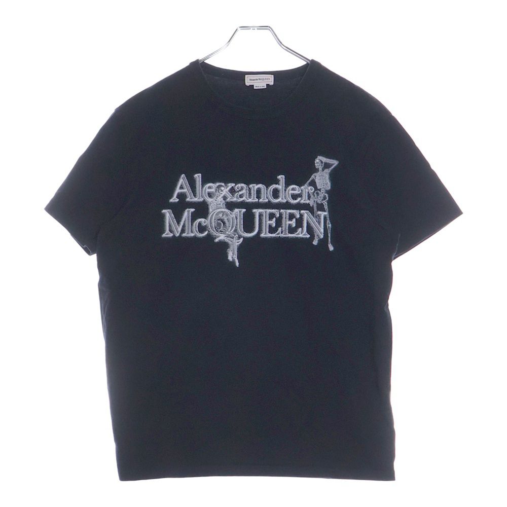 【送料関税込】Alexander McQueen クルーネック スカル Tシャツ Alexander McQueen スカル Tシャツ | ブラック | FARFETCH JP