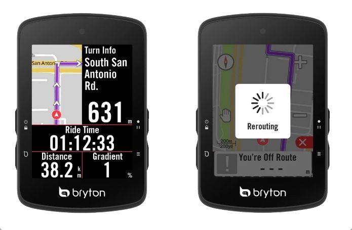 新発売】ブライトン（Bryton）Rider S510E GPSナビ付きサイクル