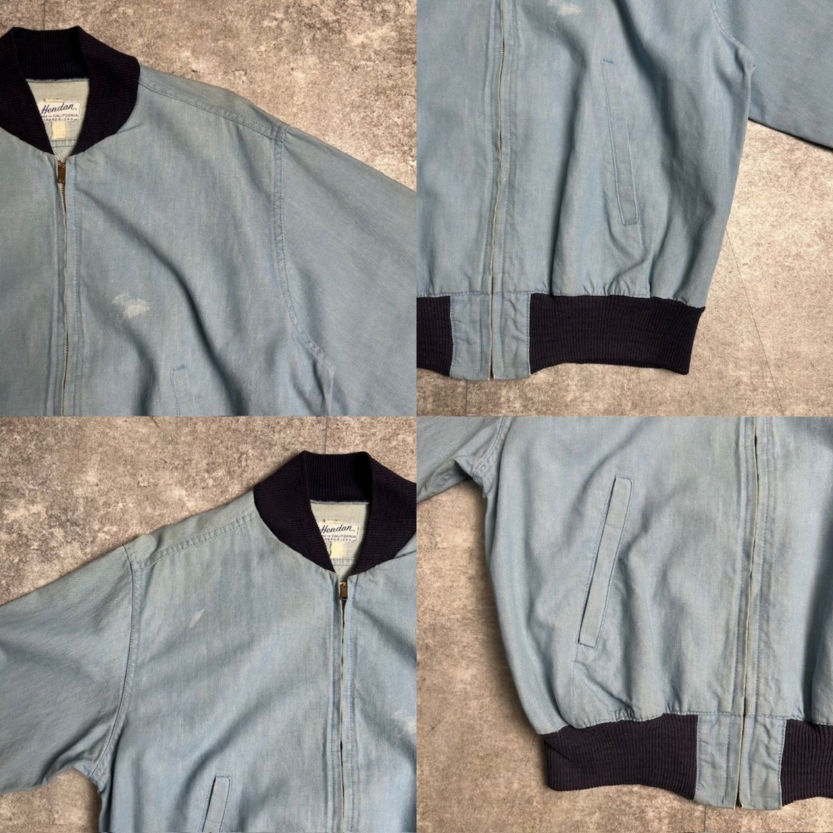 ヴィンテージ 50s 60s ジャケット メンズ CONMAR USA古着 ヴィンテージ Vintage 50年代 60年代 Anvil Brand アンビル