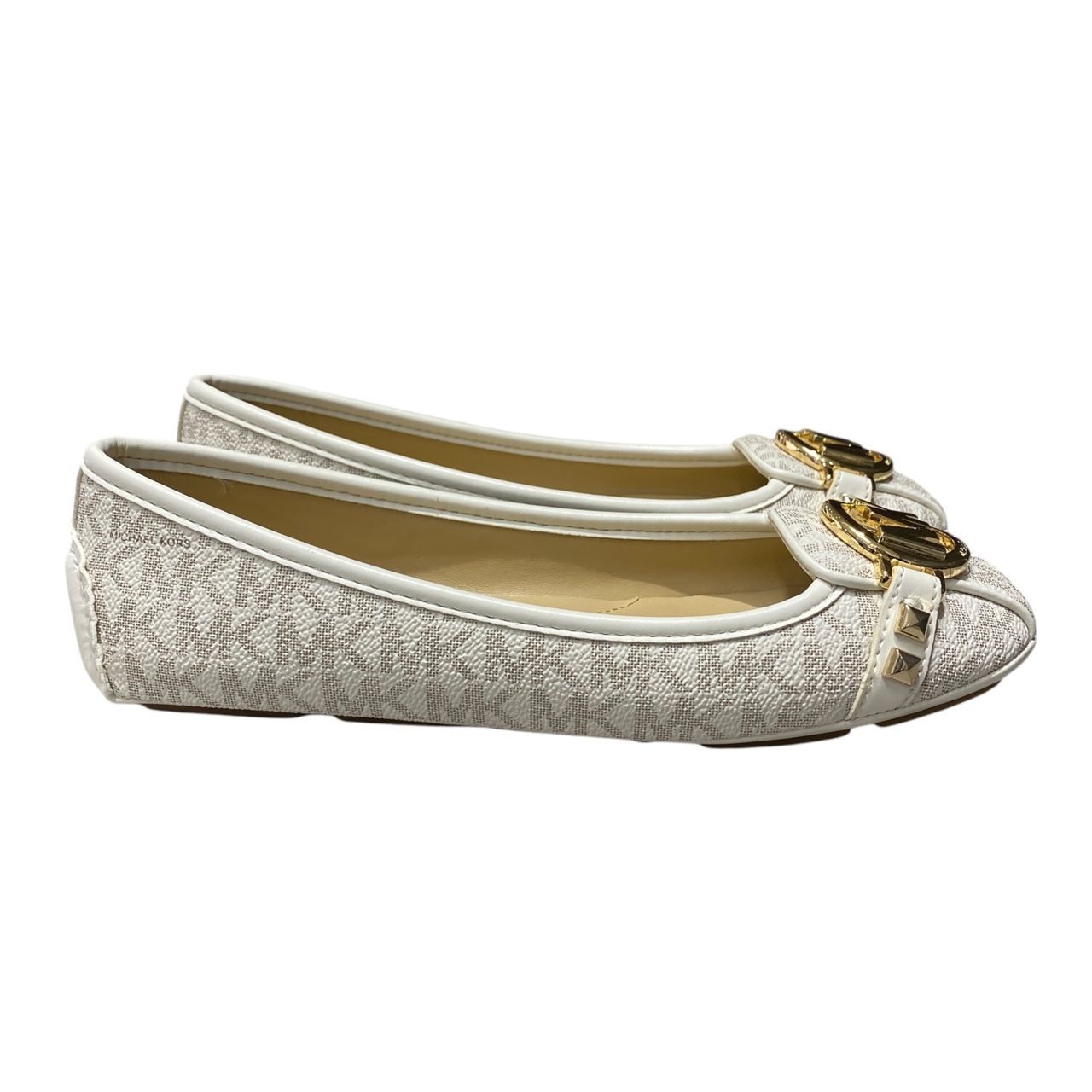 ☆EM0349 MICHAEL KORS マイケルコース パンプス 22.5cm MKロゴ ☆EM0349 MICHAEL KORS マイケルコース パンプス 22.5cm MKロゴ