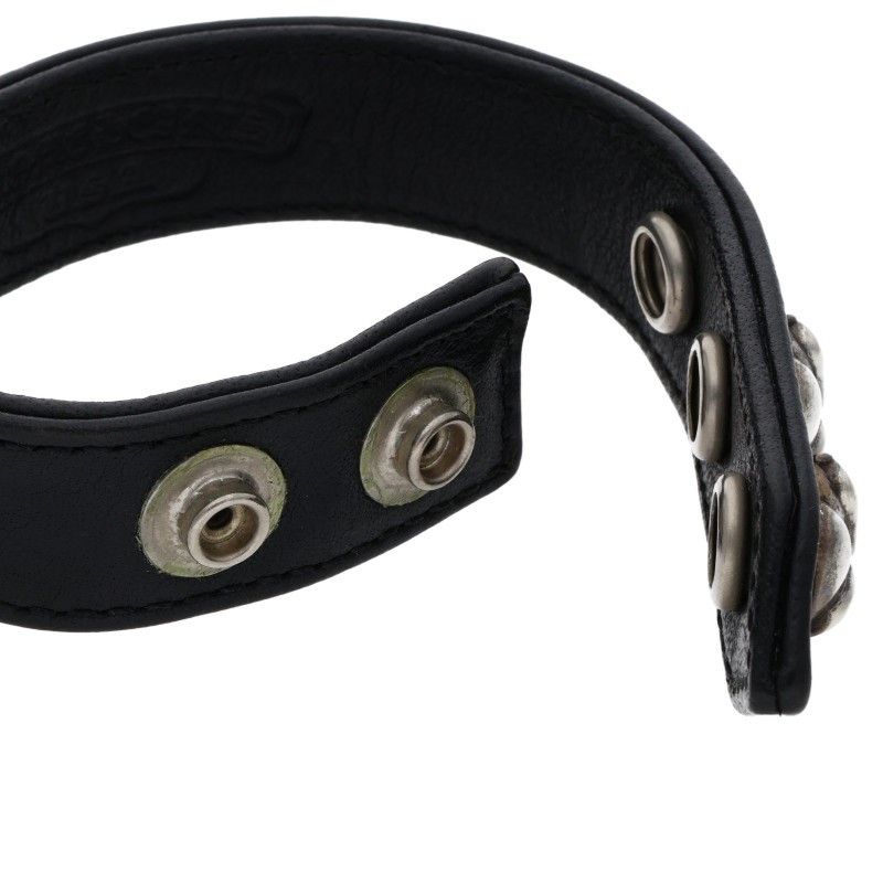 最大88％ OFF! クロムハーツ 3BTN 2SNP ハート3ボタンスナップ レザーブレスレット メンズ 品質保証、最安値に挑戦！