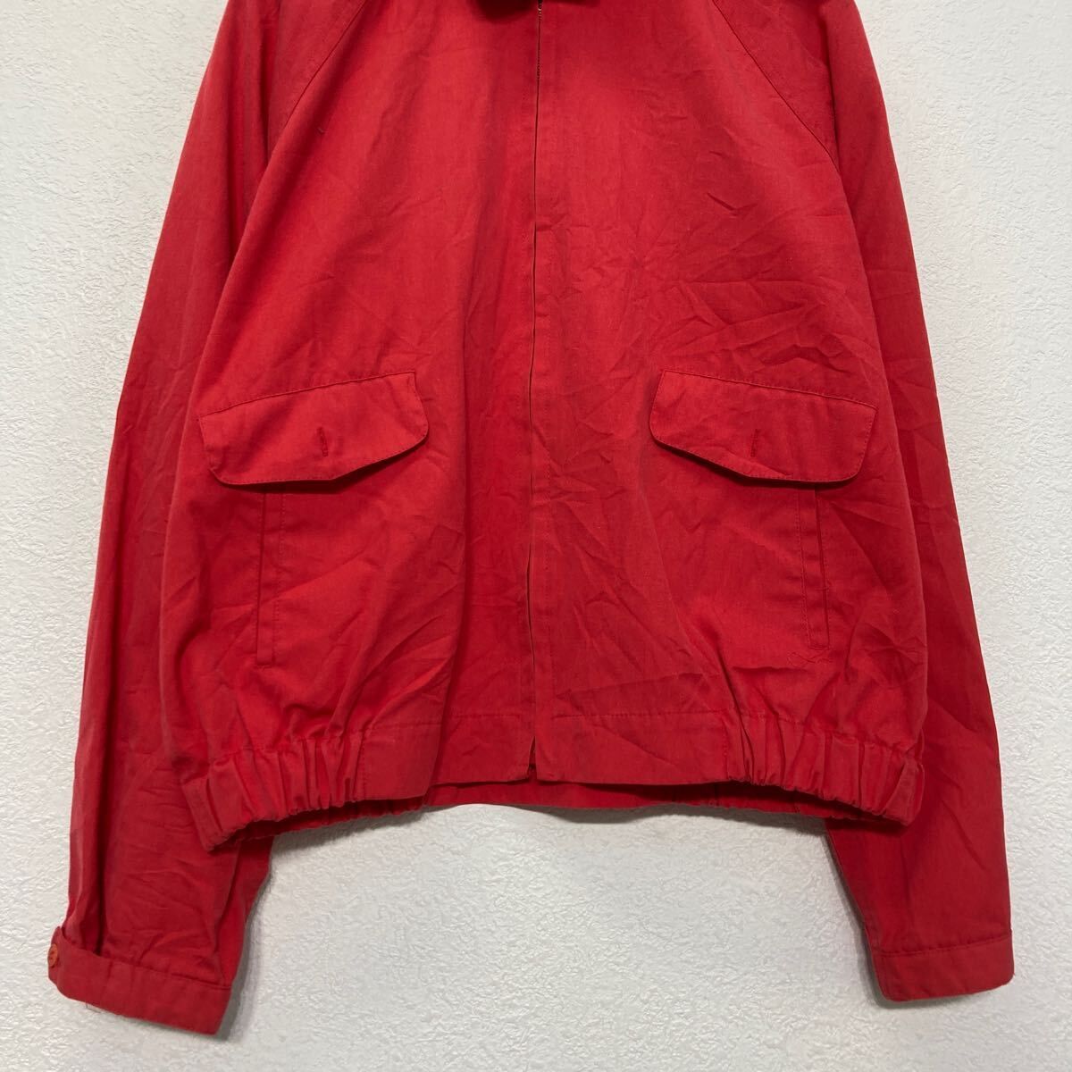  Mail ブルゾン　ジャケット　vintage 古着スウィングトップ ジャケット レディース M レッド スイングトップ ブルゾン