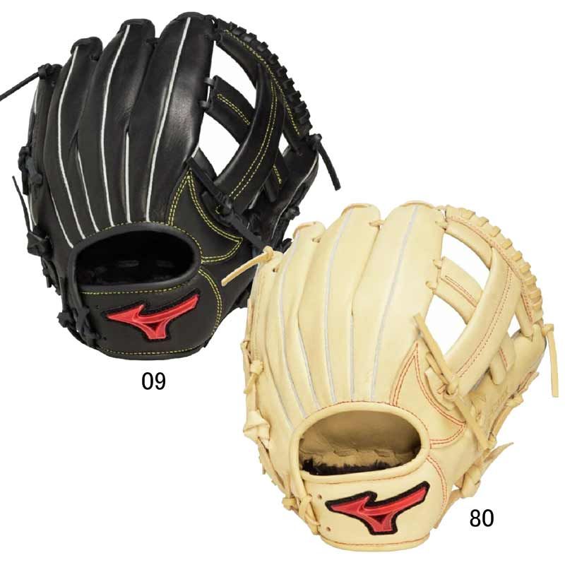 ミズノ MIZUNO 少年軟式用 ウィルドライブ レッド 小指2本入れ