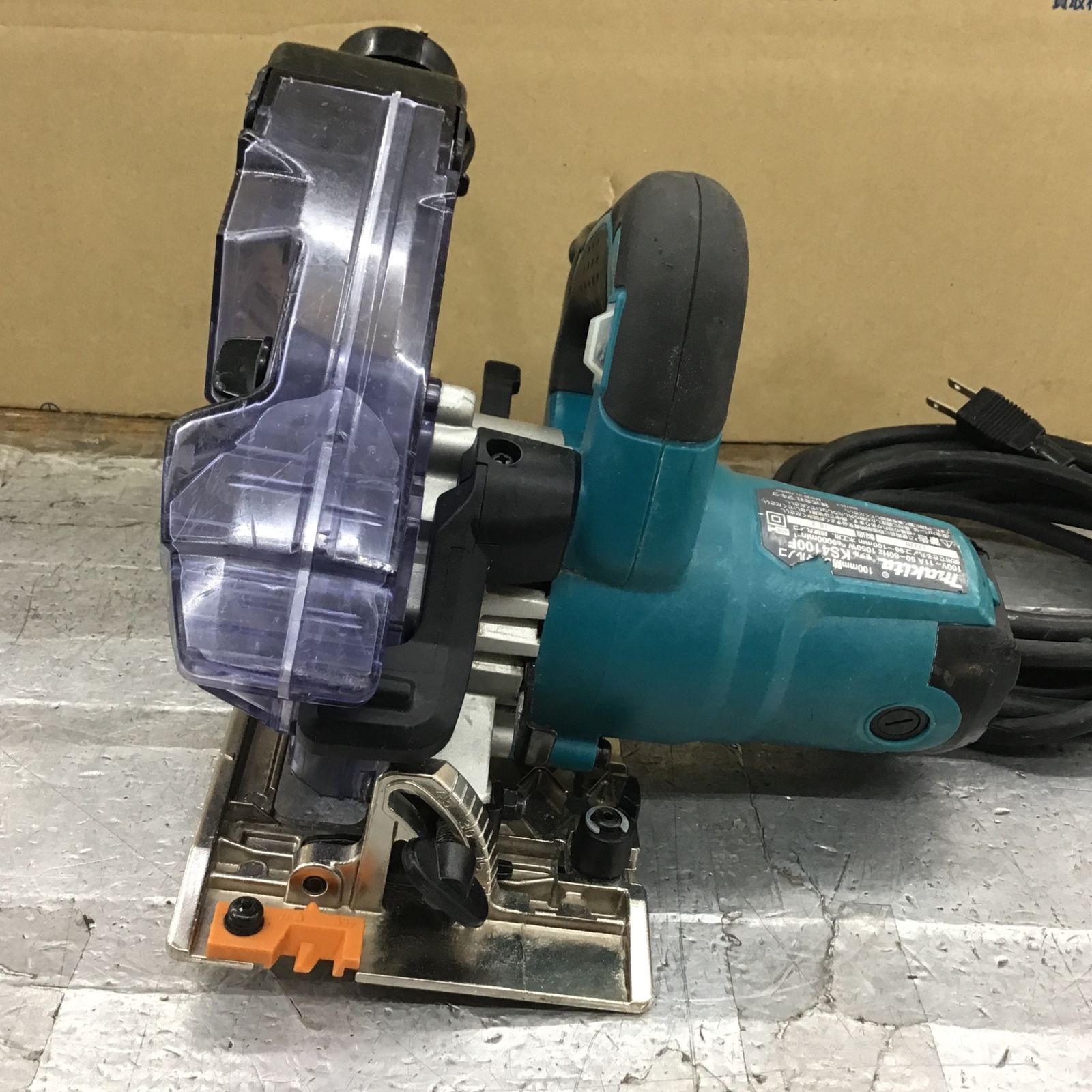 makita マキタ 100mm防じんマルノコ KS4100F コード式 領収書 2722 makita マキタ 100mm防じんマルノコ KS4100F コード式 領収書 2722