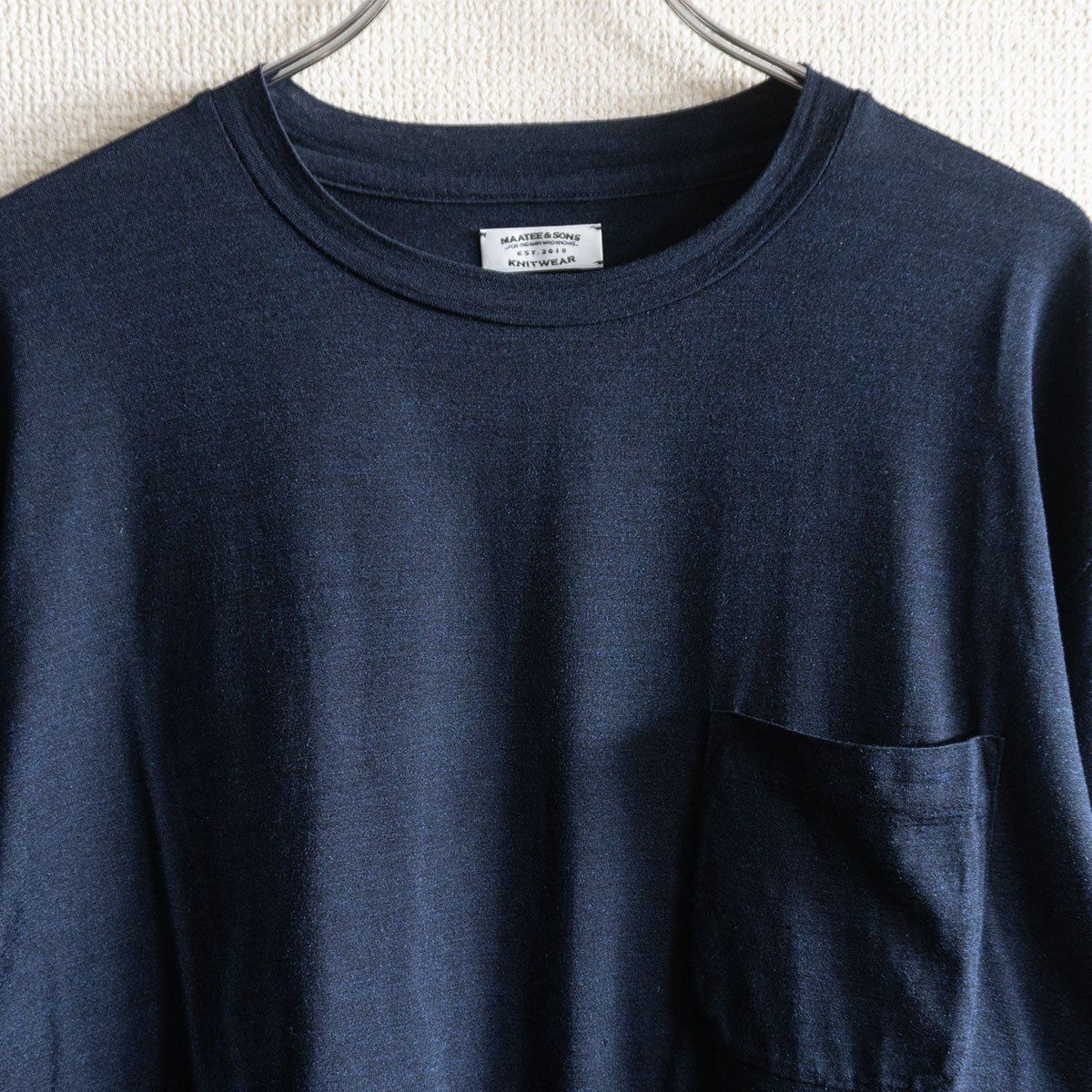 MAATEE＆SONS マーティーアンドサンズ シルク Tシャツ タグ付き MAATEE&SONS マーティーアンドサンズ 柿乃葉 別注 Ex Washable