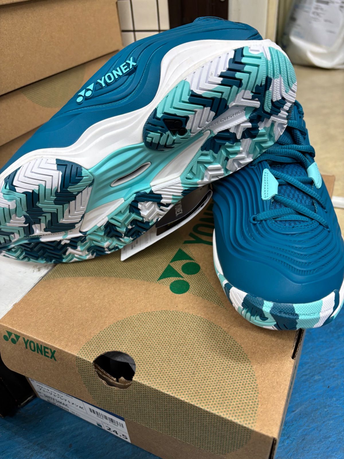 ヨネックス テニスシューズフォージョンレブ5メン 24.5㎝