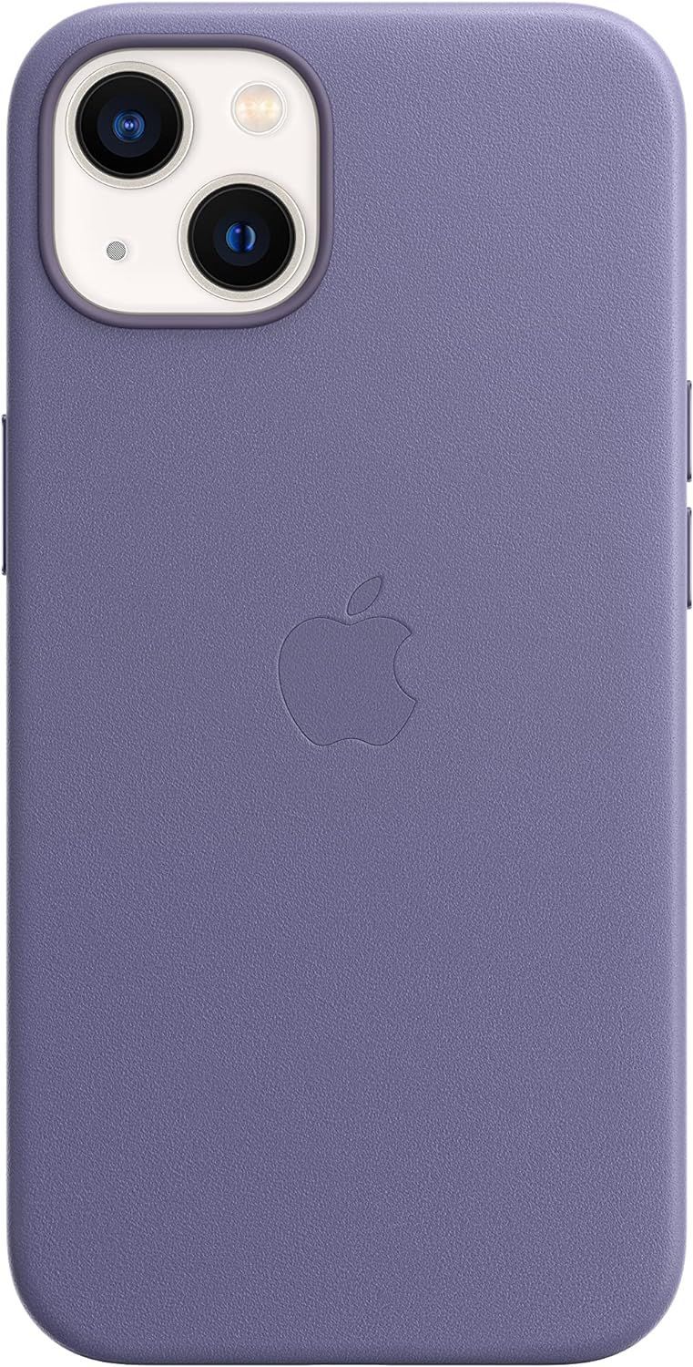 新品 apple レザーケース (iPhone 13用) - ウィステリア Apple