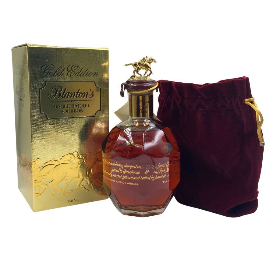 【未開栓】Blanton’sブラントン ゴールドエディション 750ml 箱付き 楽天市場】送料無料 ブラントン ゴールド 51.5度 箱付 750ml Blanton's