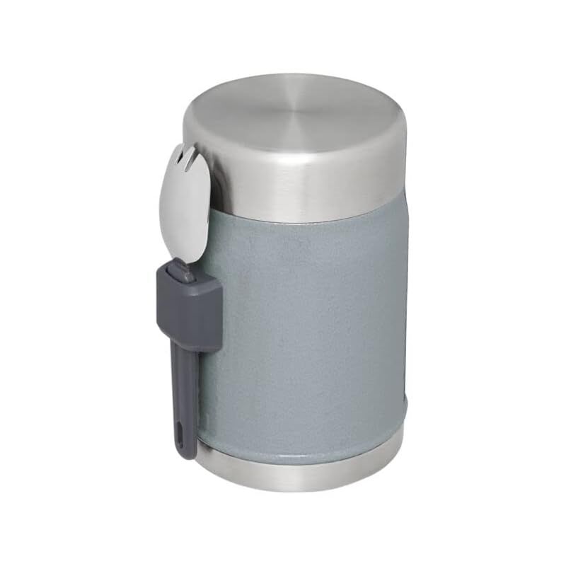 ♥品 Stanley クラシック レジェンダリー クラシック フードジャー スポーク 14オンス ハンマートーン シルバー 1