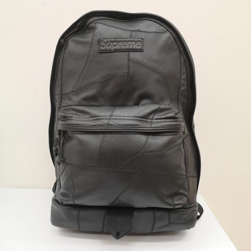 Supreme シュプリーム リュックサック デイパック リュックサック デイバッグ 19AW patchwork leather backpack パッチワーク レザー リュック