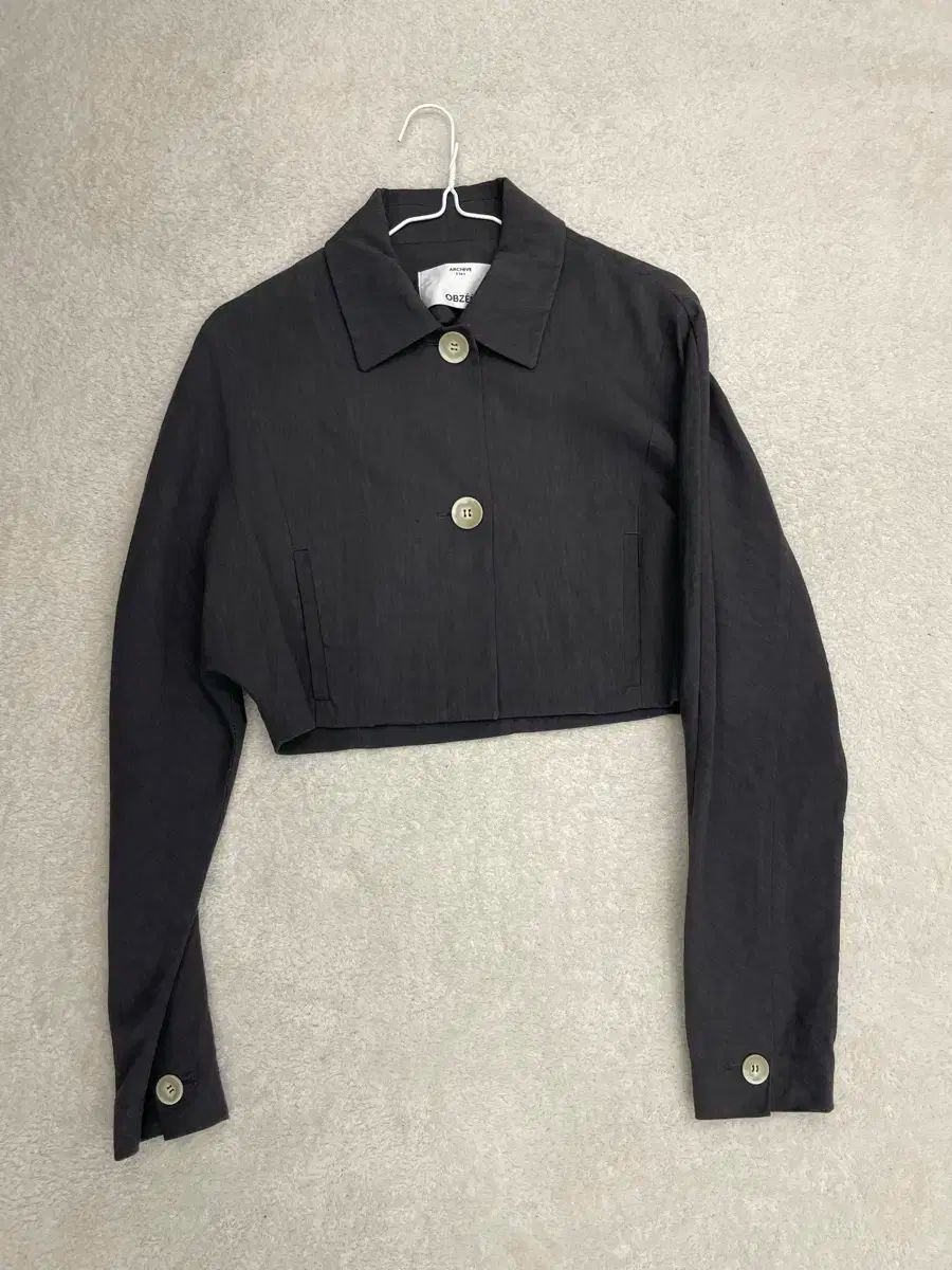 23年オブジェ クロップドジャケット セットアップ 44-55