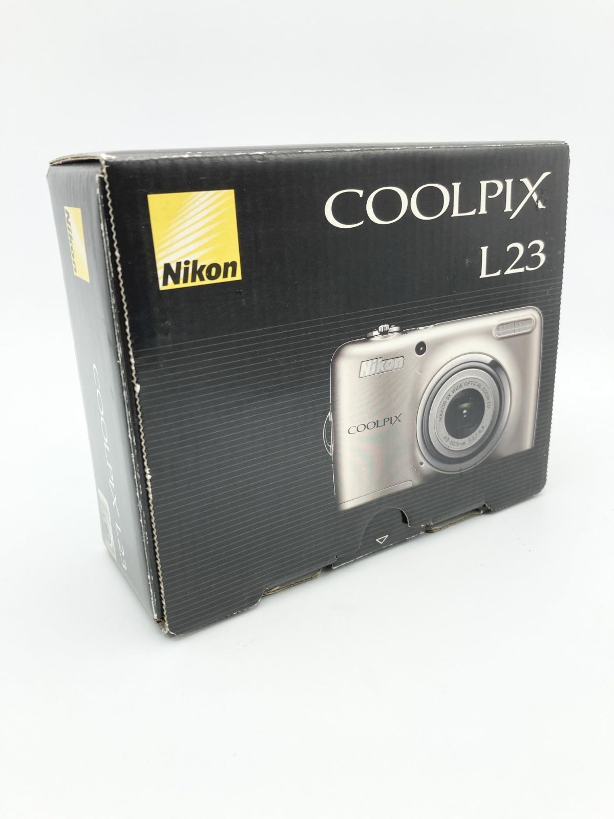 NikonデジタルカメラCOOLPIX L23 シルバー L23SL 1000万画素 広角28mm 光学5倍 2.7型液晶 単3電池対応 - メルカリ