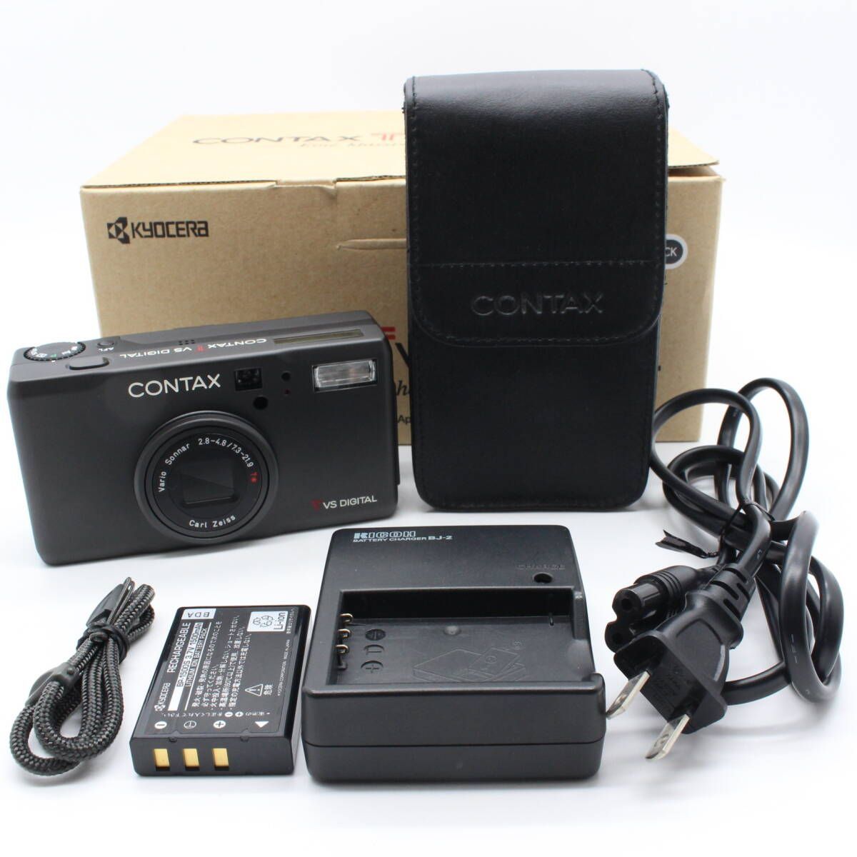 ☆美品☆CONTAX TVS DIGITAL チタンブラック - メルカリ