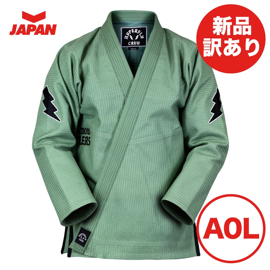HYPERFLY 柔術着 THE MASTERFLY GI Olive A0L 新品訳あり HYPERFLY 柔術着 THE MASTERFLY GI Olive A0L 新品訳あり