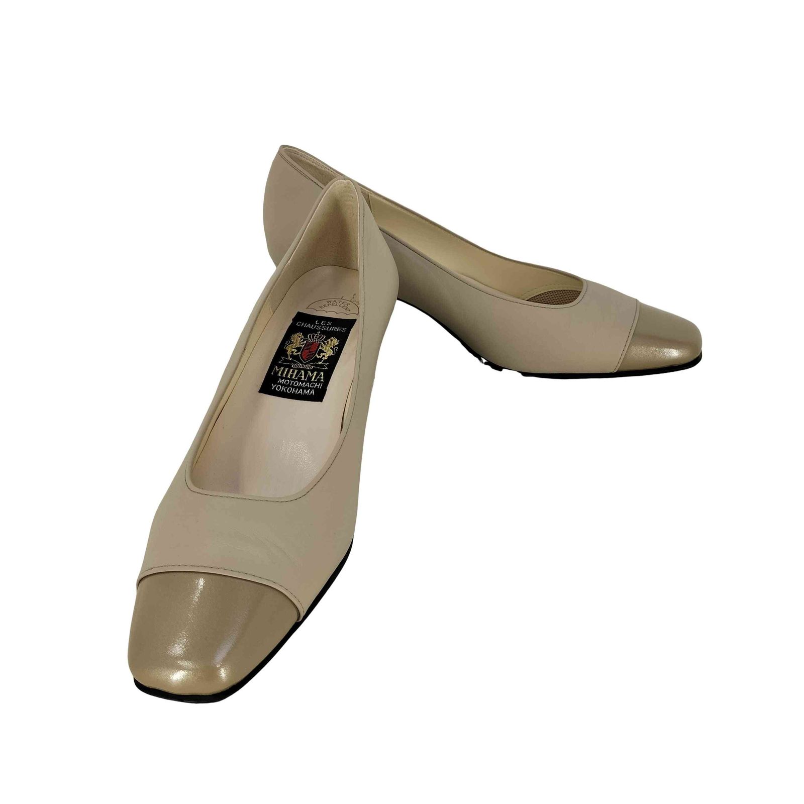 ミハマ MIHAMA WATER REPELLENT ヒール パンプス レディース JPN：23.5 