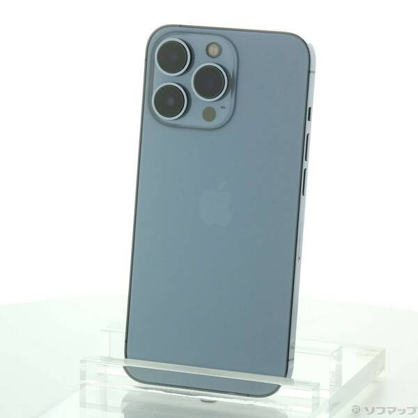 〔中古品〕iPhone13 Pro 128GB シエラブルー MLUK3J／A SIMフリー【258】