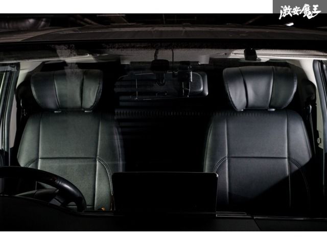 Z.S.S. エグゼクティブ ヘッドレスト 2個set 大型 運転席 助手席 リアシート 分離型 PVC レザー200系 200 ハイエース 全年式 ZSS V0036