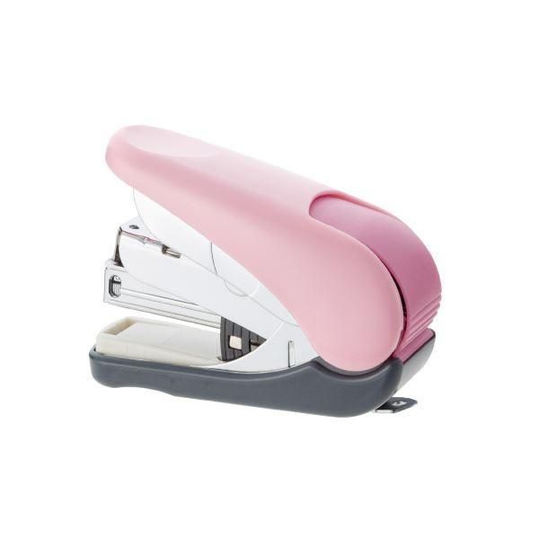（まとめ）プラス フラットかるヒット ST-010VN ピンク 5個〔×10セット〕