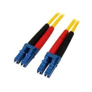 2営業日で発送 スターテック 光ファイバーケーブル 10M LSZH対応 シングルモード対応 9 125ミクロン 2