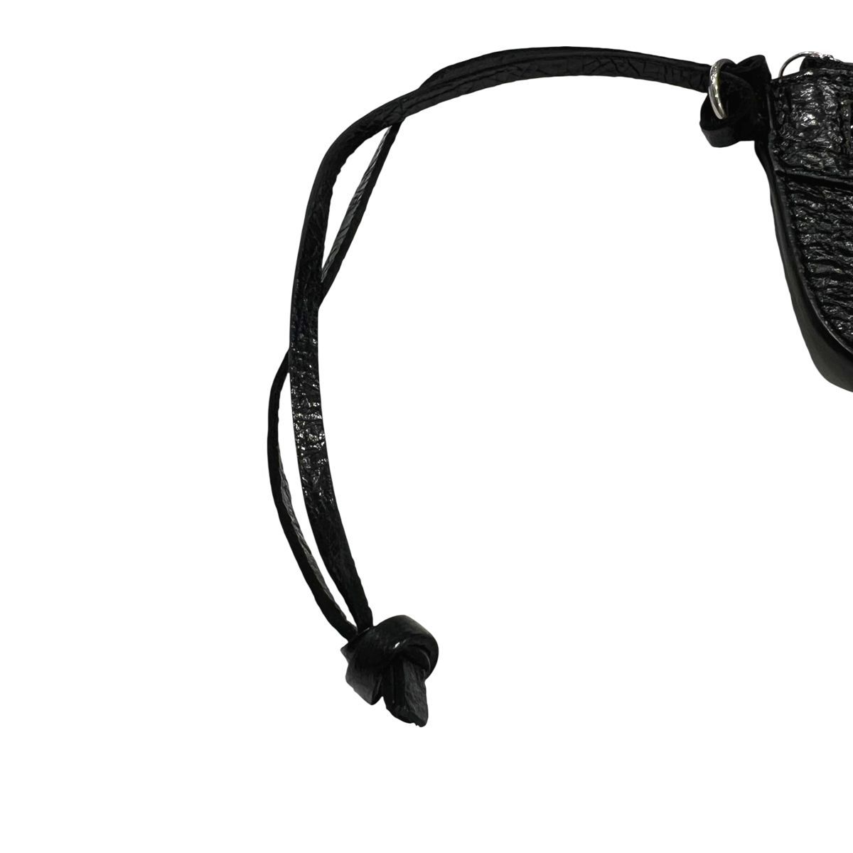 中古】 BALENCIAGA バレンシアガ Le Cagole コインパース ブラック SV  