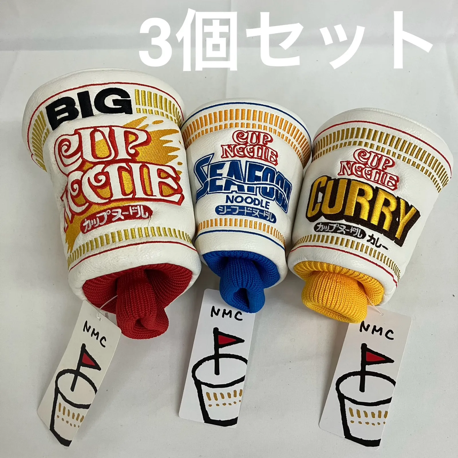 4.日清　カップヌードル　キャディーバッグ　ゴルフクラブケース　希少品　非売品 4.日清 カップヌードル キャディーバッグ ゴルフクラブケース