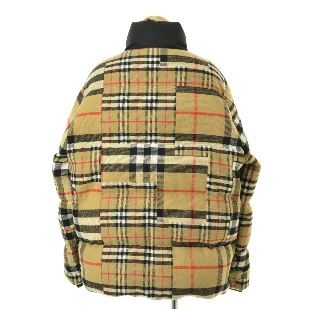 M【BURBERRY / バーバリー】21AW Patchwork Check Down-filled Wool 