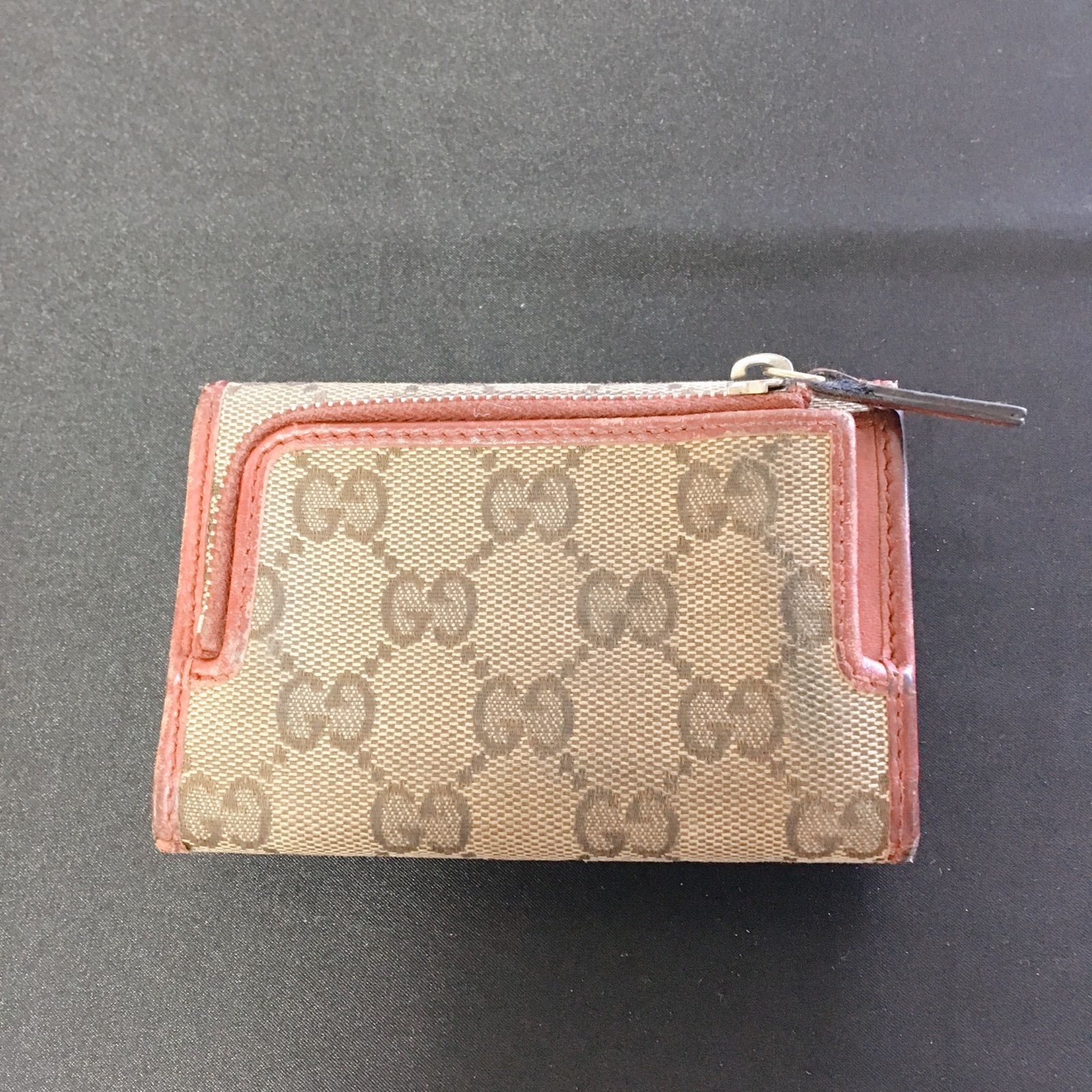 美品】GUCCI グッチ キーケース レディース GG ロゴ モノグラム ハート