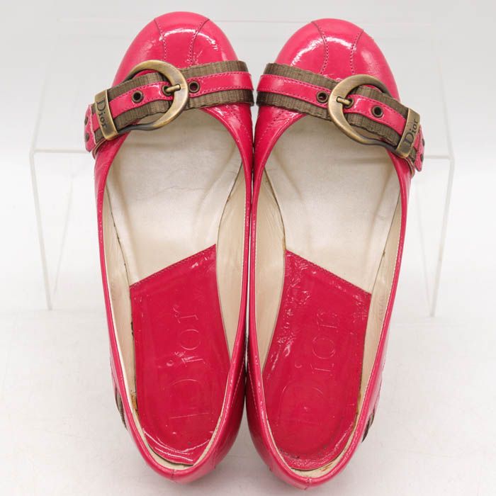 DIOR ディオール バレリーナ フラットシューズ パンプス サンダル ほぼ