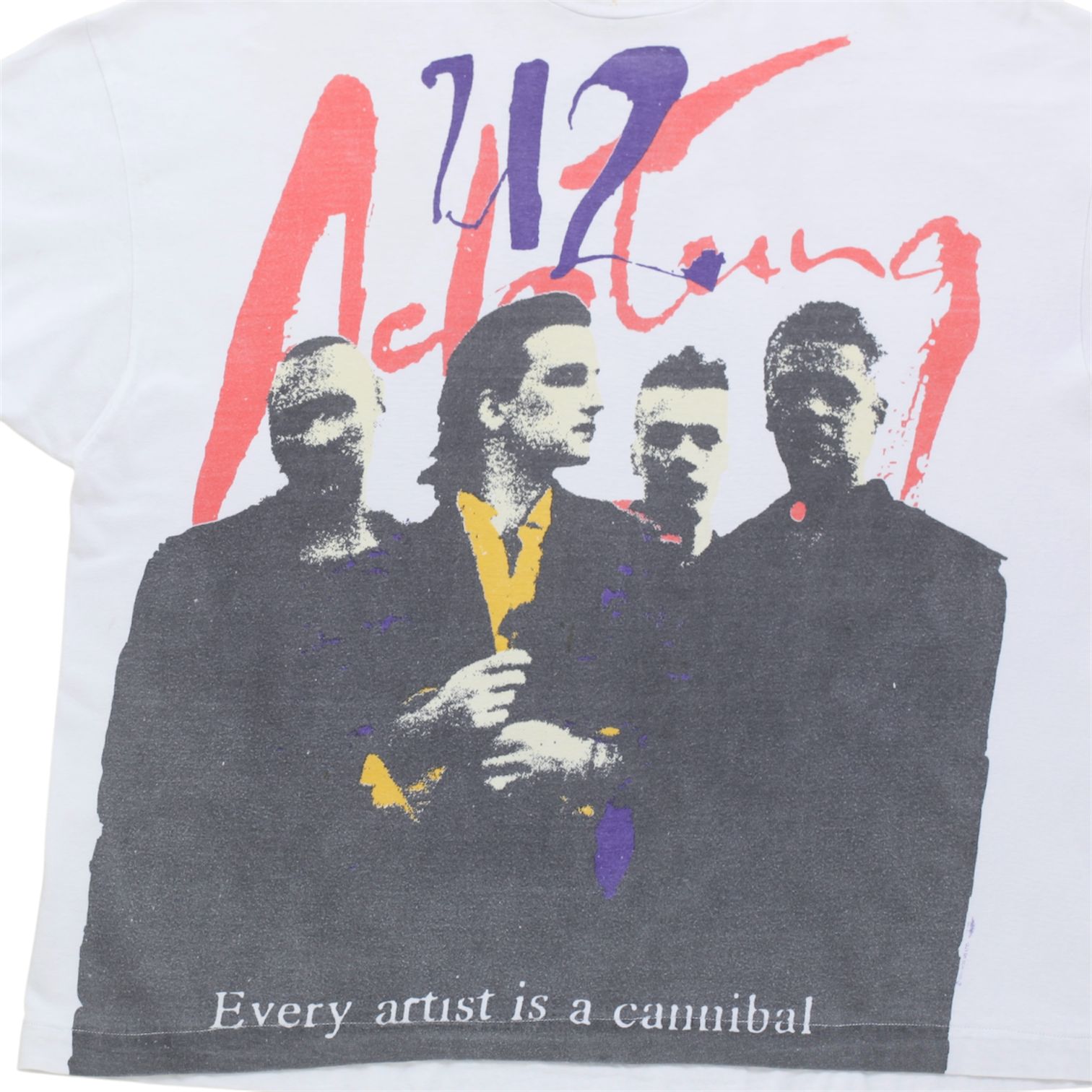 古着 90s ユーツー Tシャツ USA製 ホワイト XL 当時物 ヴィンテージ 