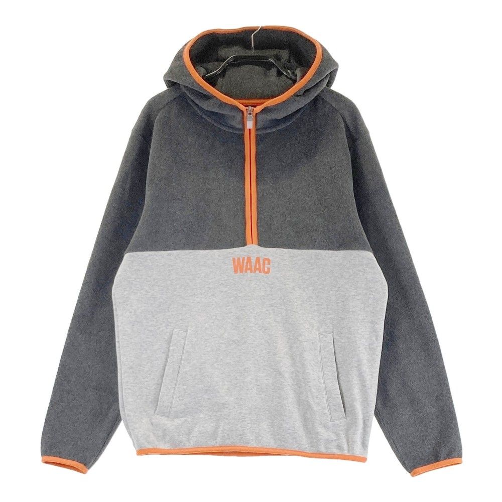 WAAC フード付きセーター 1001サイズ グレー/オレンジ