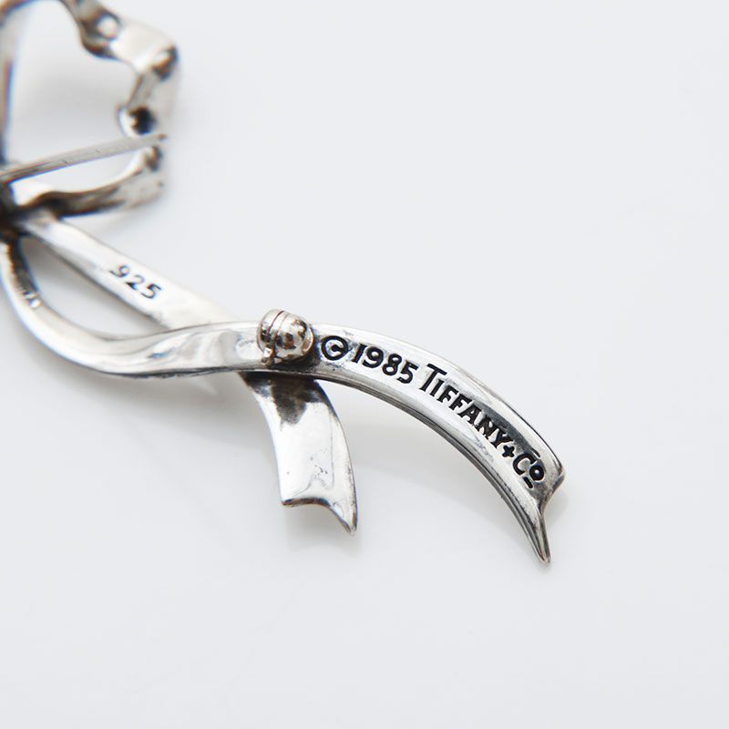 TIFFANY&Co. ティファニー ブローチ リボン 925