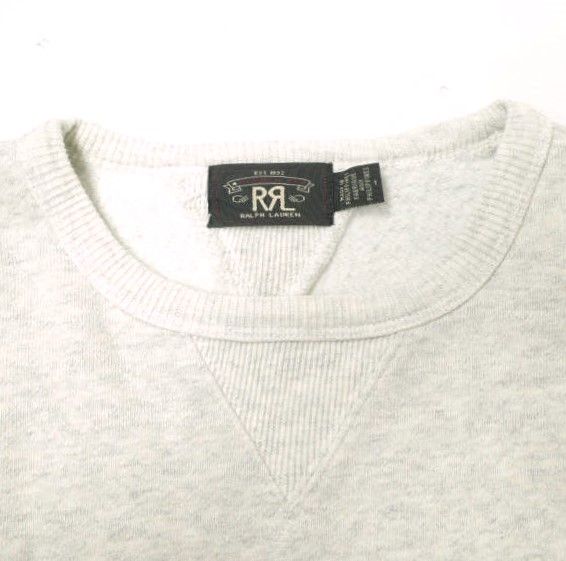 【関税込み】RRL スウェットシャツ セール】RRL ランチ ロゴ スウェットシャツ（スウェット）｜RRL