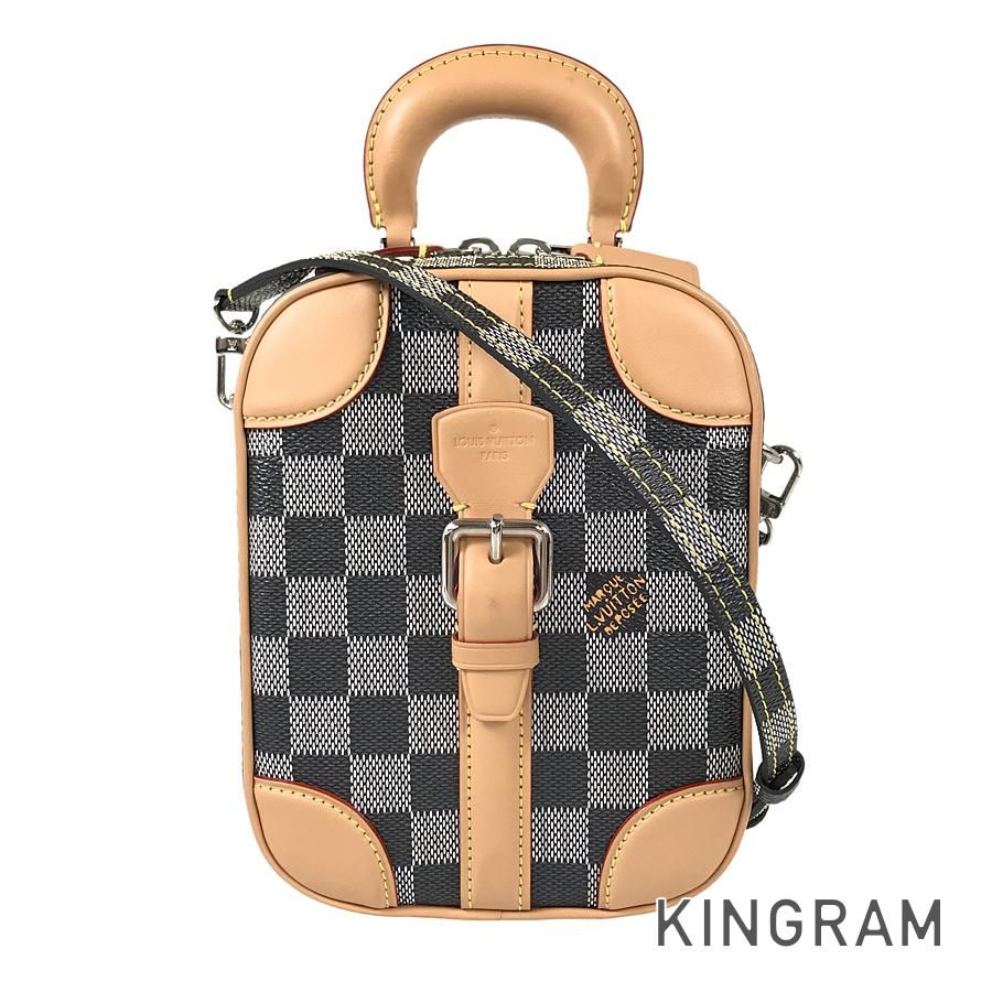 ルイ・ヴィトン LOUIS VUITTON ダミエ ヴァリゼット ヴェルティカル N60273 PVC ハンドバッグ ssh【中古】