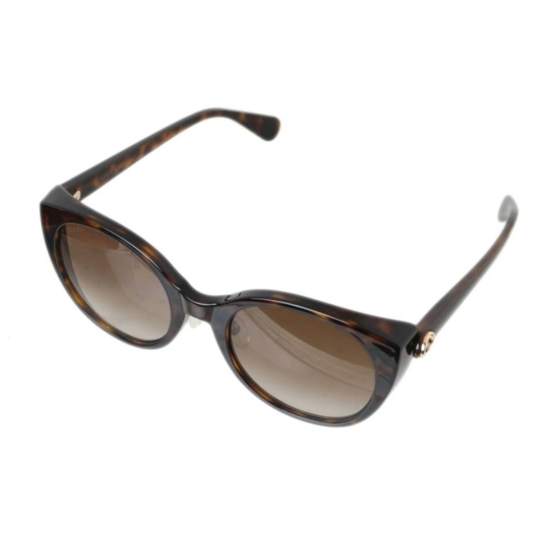 GUCCI/グッチ サングラス キャットアイ べっこう柄 GG0369S ケース付き 