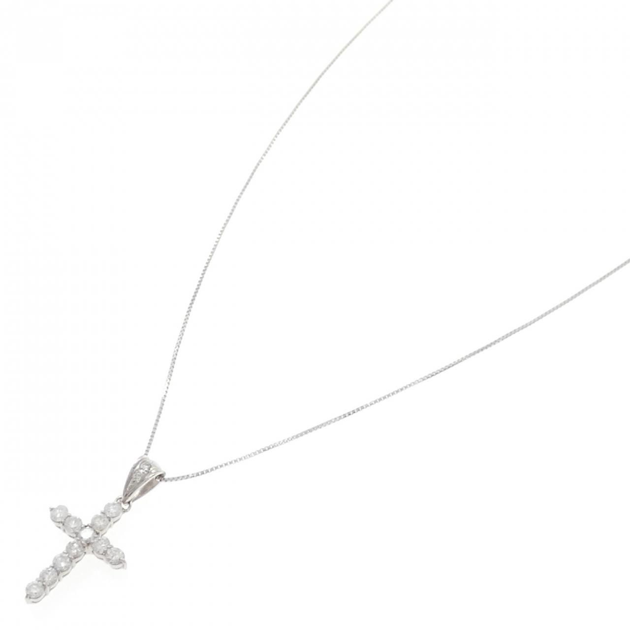 美品/Ｐt900.850/デザイン素敵/お手頃ダイヤモンドネックレス PT850 / PT900 ダイヤモンド ネックレス | VERITEOnline-Shop｜