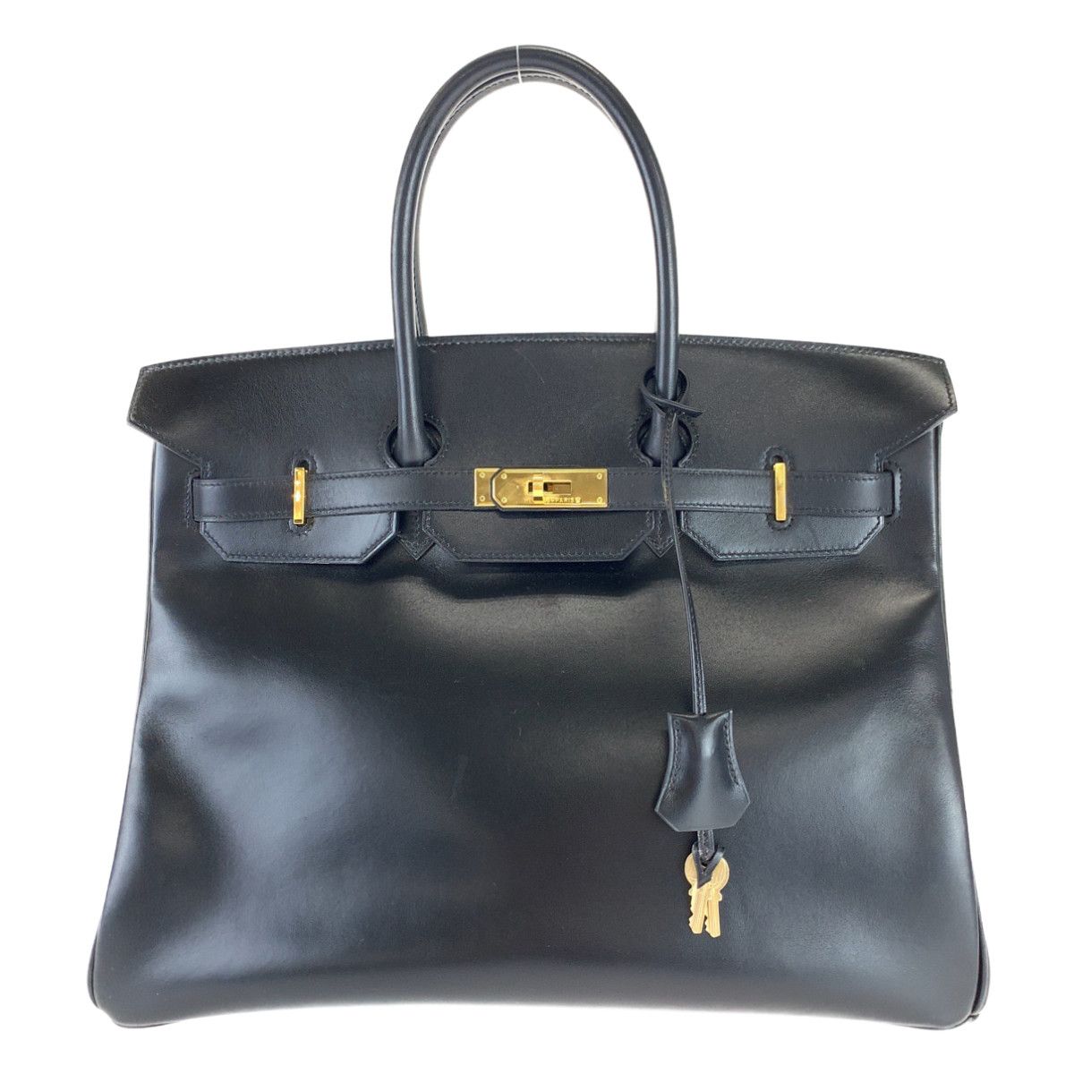 美品 HERMES エルメス バーキン35 ボックスカーフ 男女兼用
