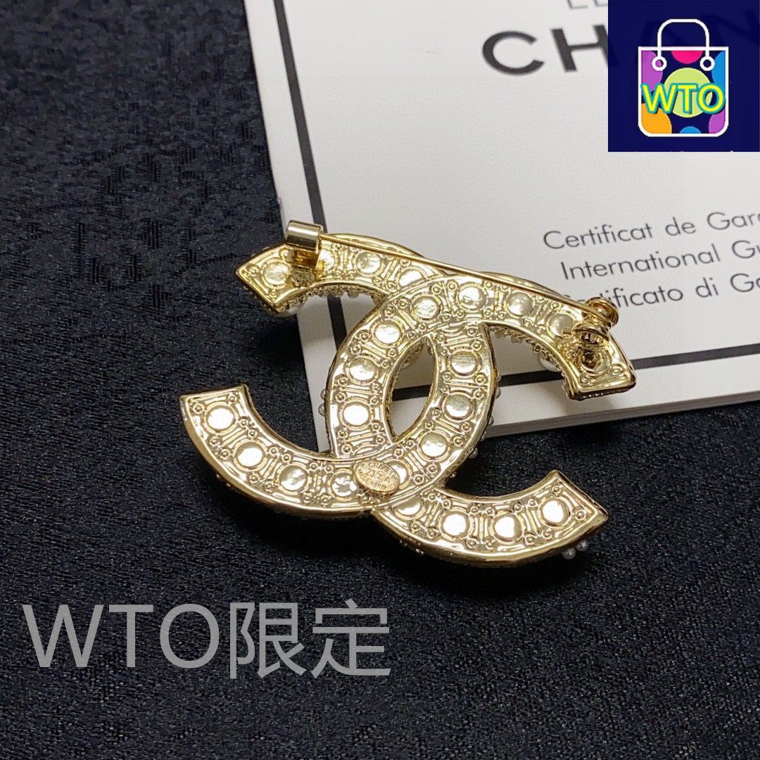 今日特価】CHANEL 新作 パールブローチ（ブランド直送同期入荷