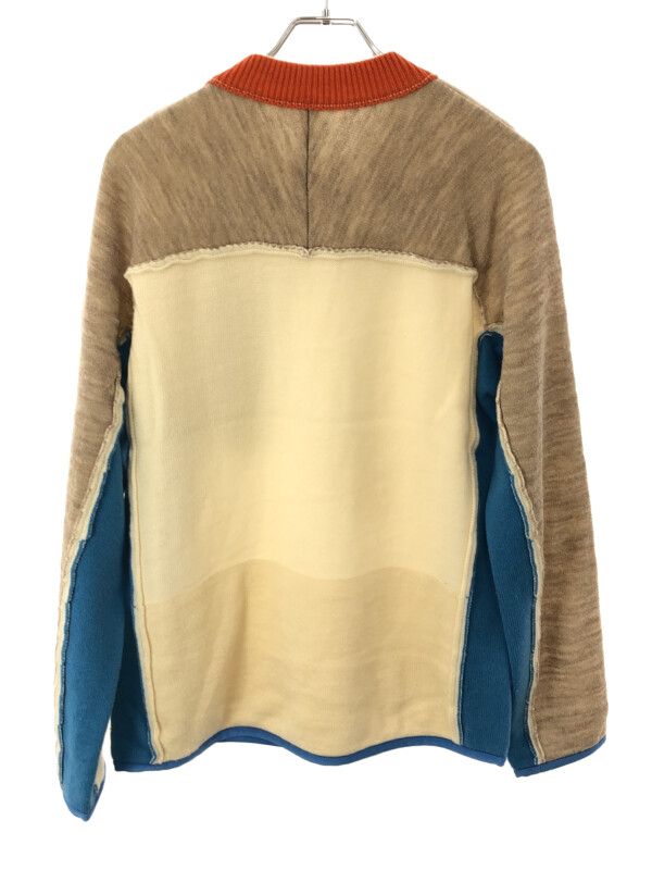 sacai サカイ 20AW Wool Knit Pullover マルチカラープルオーバー 
