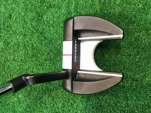 市場】【中古】 オデッセイ O WORKS V-LINE FANG CH 34インチ パター