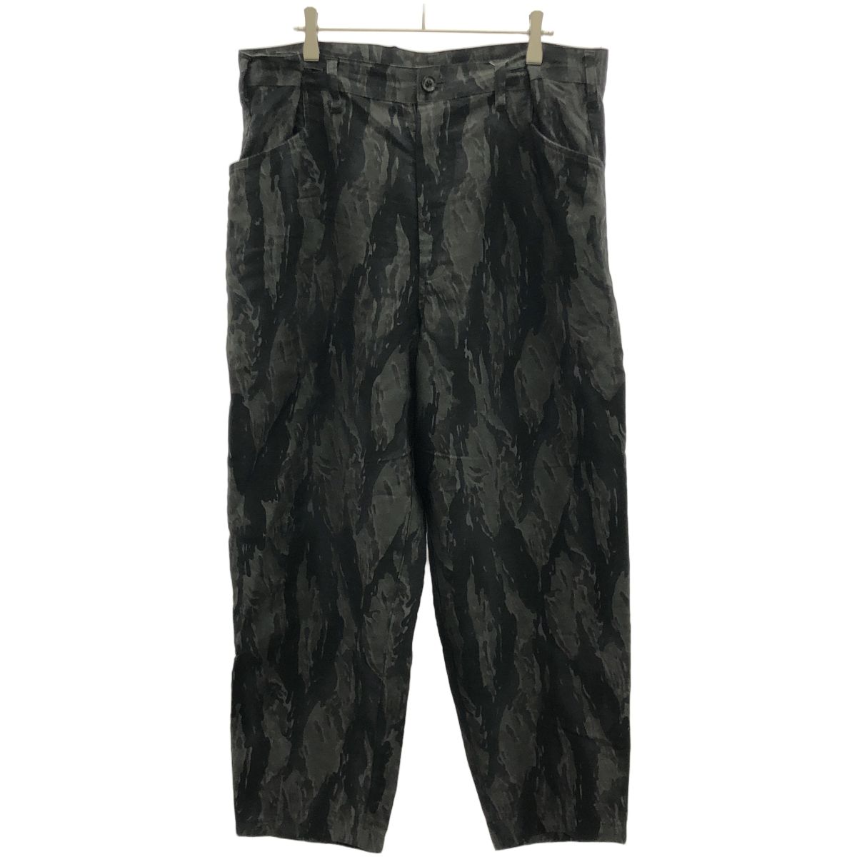 ヨウジヤマモト 17AWウールギャバ カモフラ柄ワイドペインターパンツ ヨウジヤマモト 17AWウールギャバ カモフラ柄ワイドペインターパンツ