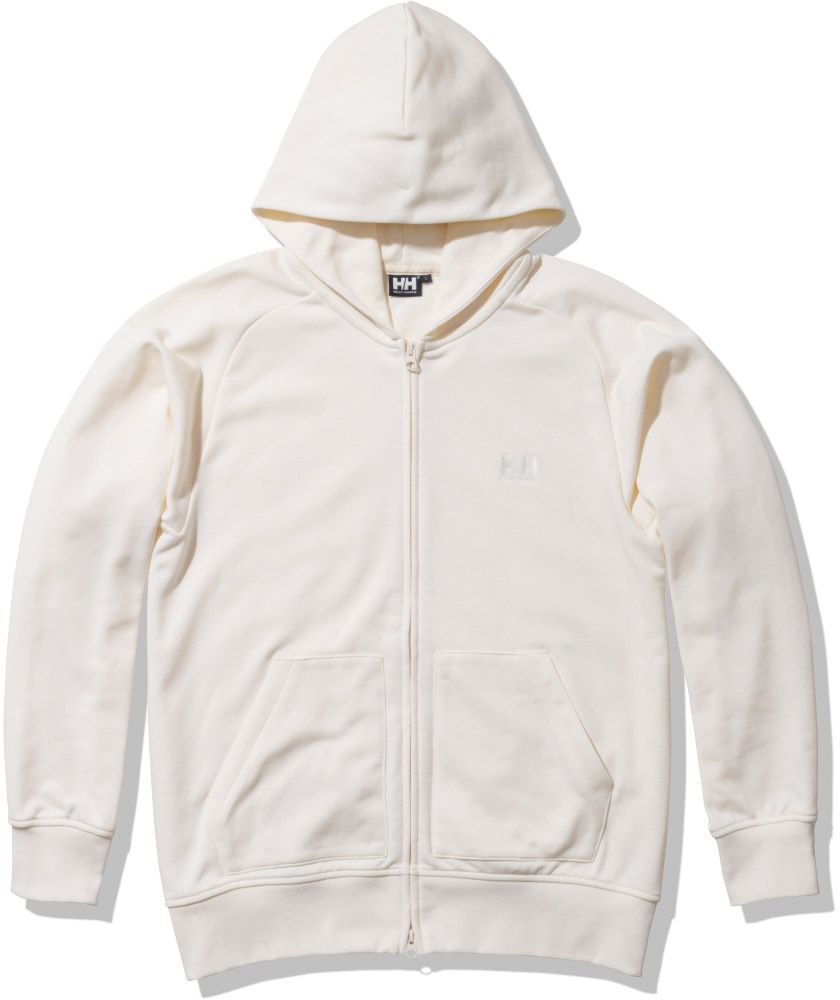 ヘリーハンセン Helly Hansen マリン HHロゴフルジップスウェットフーディー HH Logo Full-zip Sweat Hoodie フード パーカー ワンポイント  HE32321 IV アイボリー